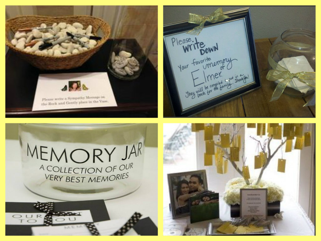 Celebration of Life Ideas / How to set-up a table for Memorial Service /  Memory board Ideas 