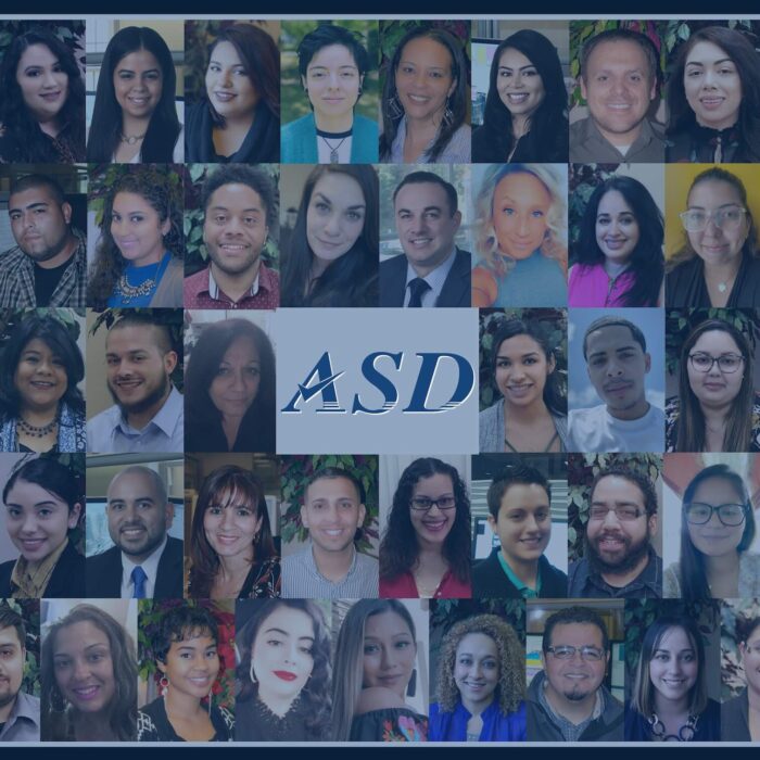 Collage of all of the ASD's Spanish-speaking Call Specialists