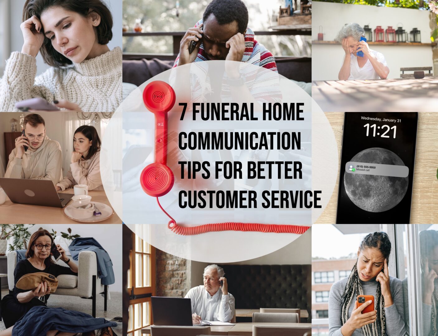 funeral home communication