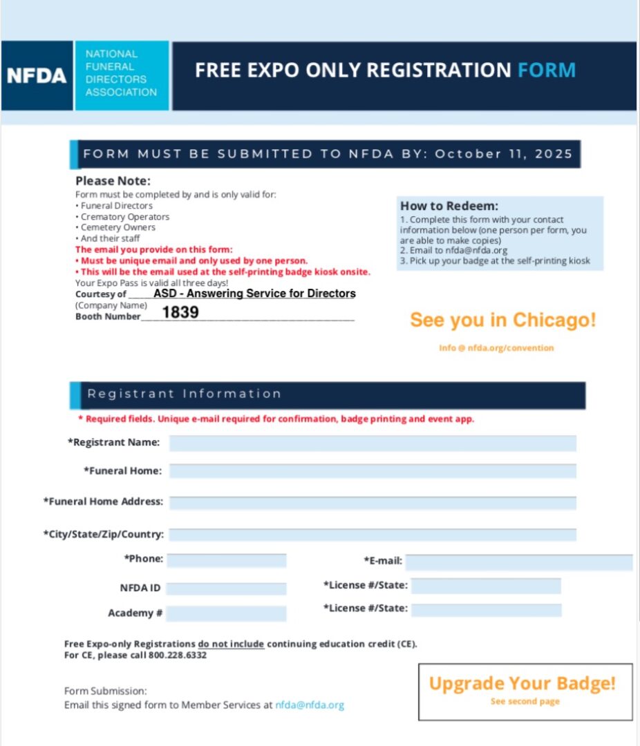 nfda 2025 expo pass