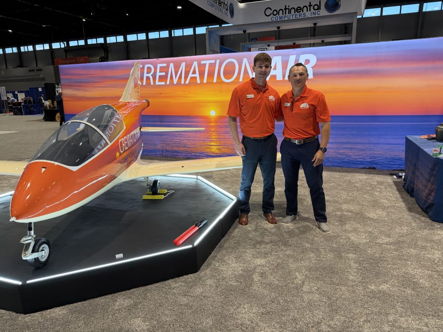 Cremation Air aerial scattering