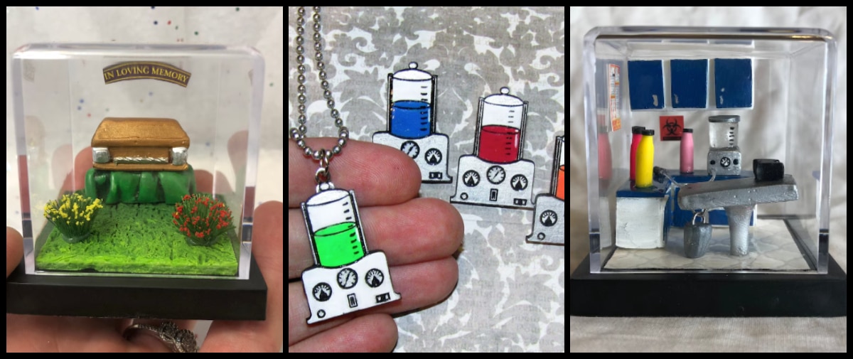 Etsy shop for morticians