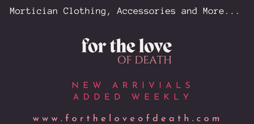 Etsy shop for morticians